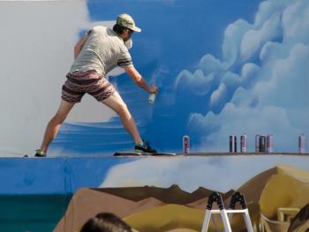 迪拜的涂鸦艺术